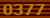 3677 code