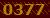 3677 code